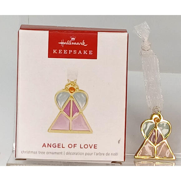 Hallmark Keepsake Christmas Ornament Mini Angel Of Love 2024 - Picture 3 of 5